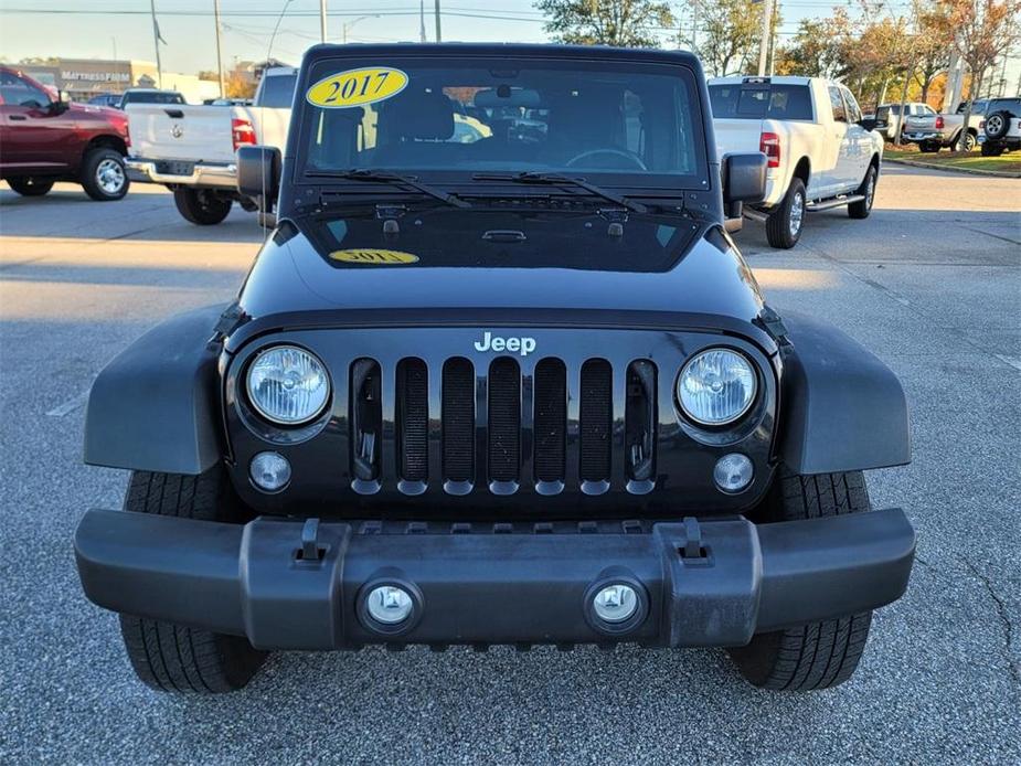 used 2017 Jeep Wrangler Unlimited car, priced at $20,114