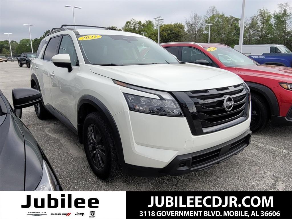 used 2023 Nissan Pathfinder car, priced at $25,429