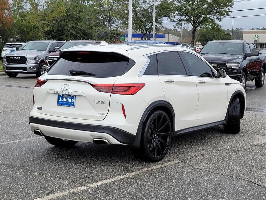 used 2020 INFINITI QX50 car, priced at $22,907