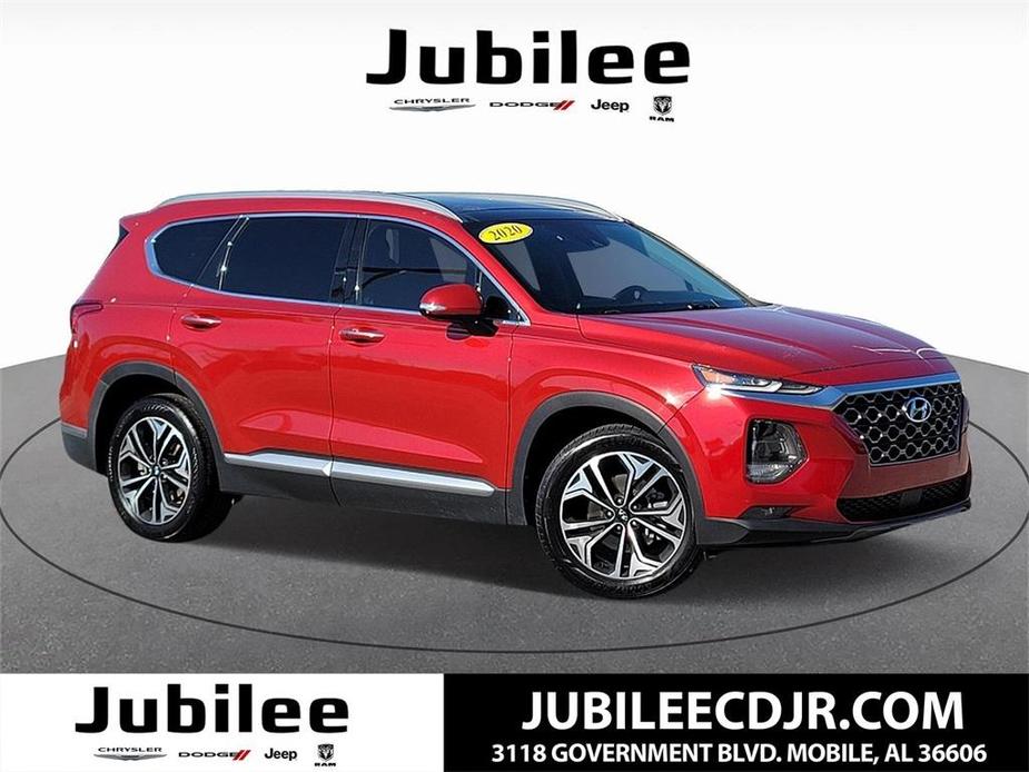 used 2020 Hyundai Santa Fe car, priced at $18,419