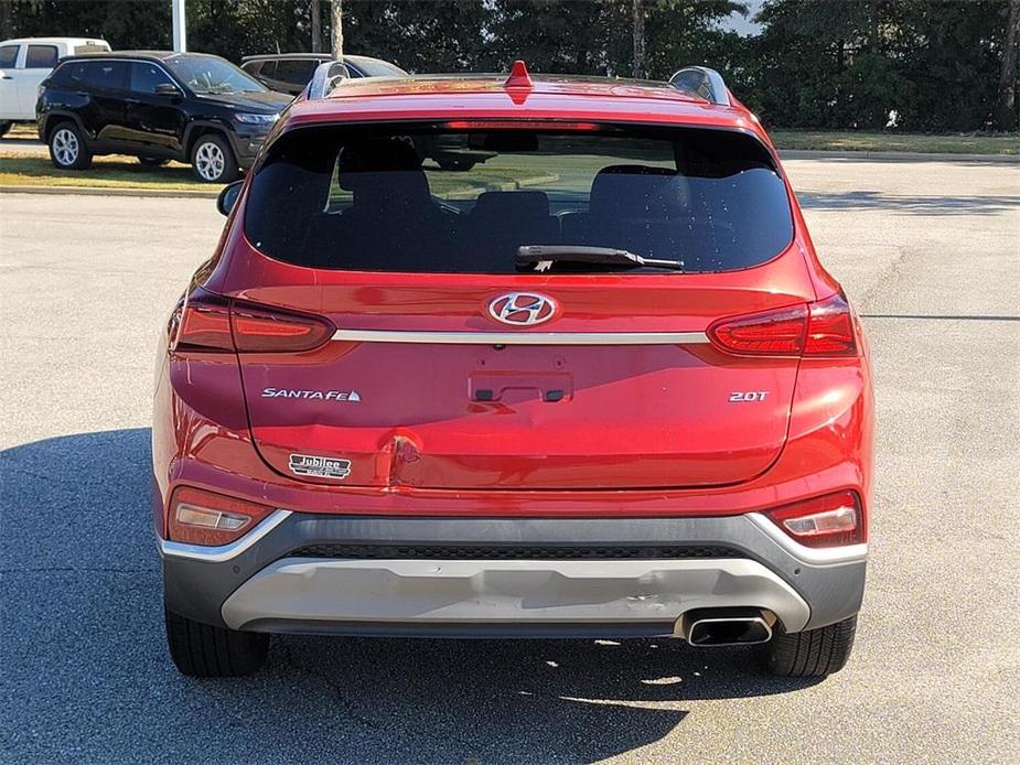 used 2020 Hyundai Santa Fe car, priced at $18,419