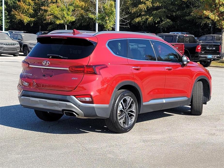 used 2020 Hyundai Santa Fe car, priced at $18,419