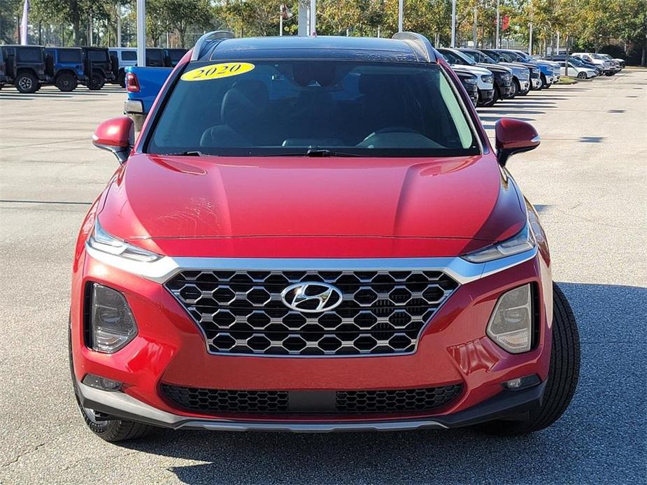 used 2020 Hyundai Santa Fe car, priced at $18,419