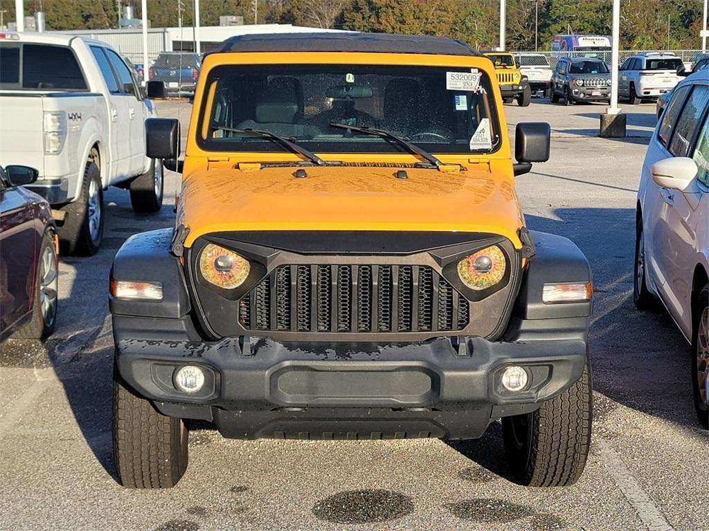 used 2021 Jeep Wrangler Unlimited car, priced at $26,362