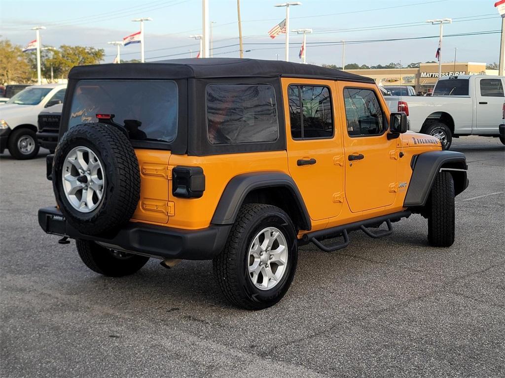 used 2021 Jeep Wrangler Unlimited car, priced at $23,000