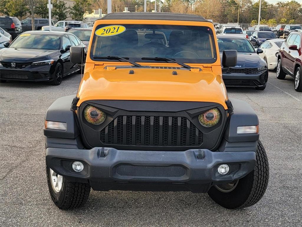 used 2021 Jeep Wrangler Unlimited car, priced at $23,000