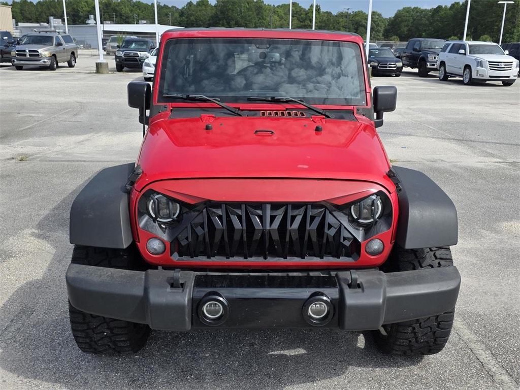used 2015 Jeep Wrangler Unlimited car, priced at $15,509