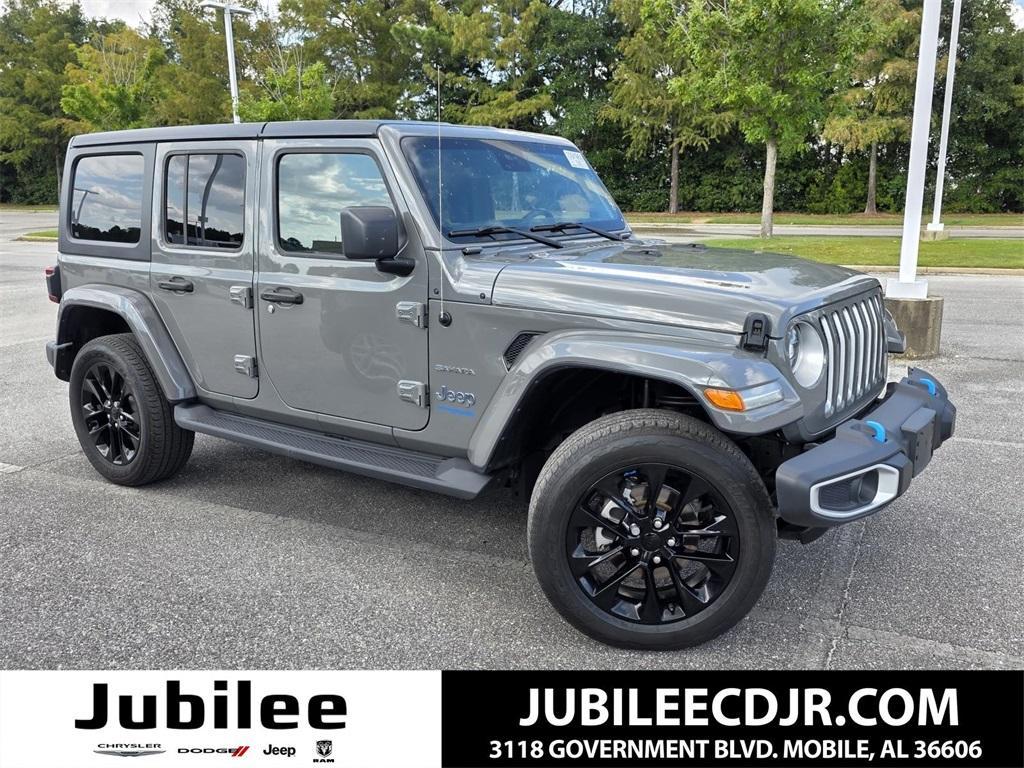 used 2022 Jeep Wrangler Unlimited 4xe car, priced at $35,988