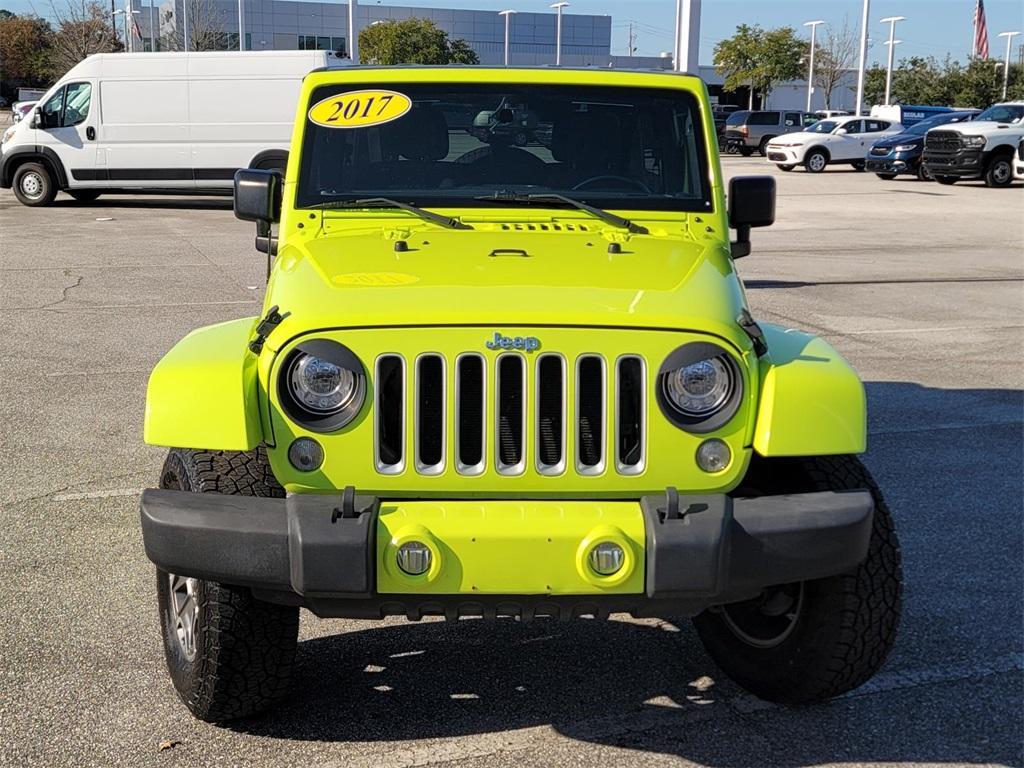 used 2017 Jeep Wrangler Unlimited car, priced at $22,728