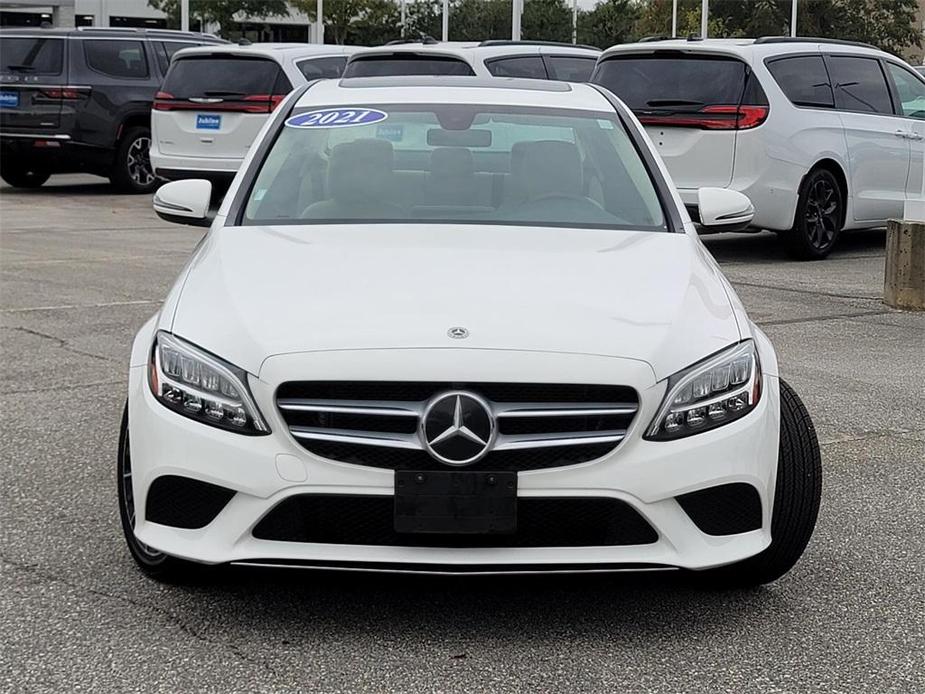 used 2021 Mercedes-Benz C-Class car, priced at $23,700