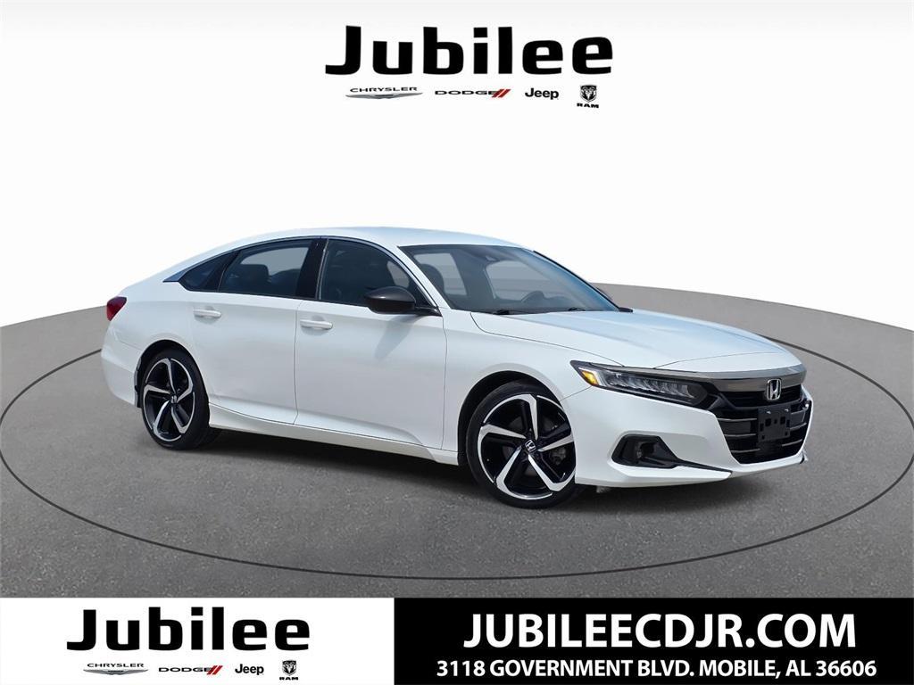 used 2021 Honda Accord car, priced at $22,321