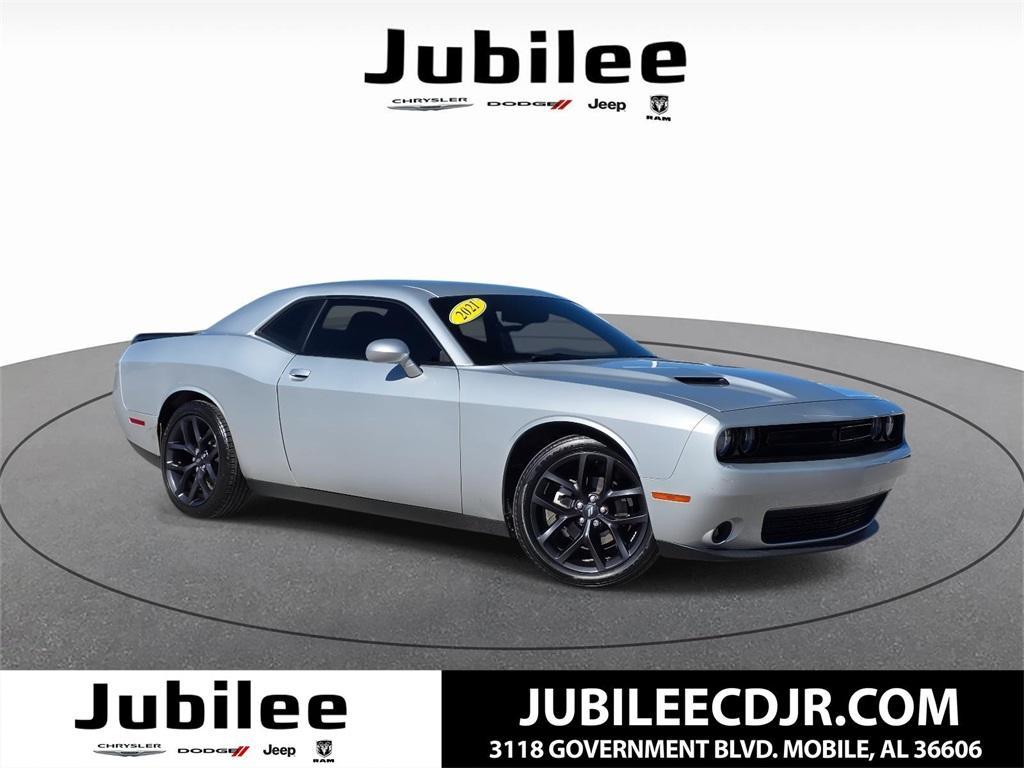 used 2021 Dodge Challenger car, priced at $21,989