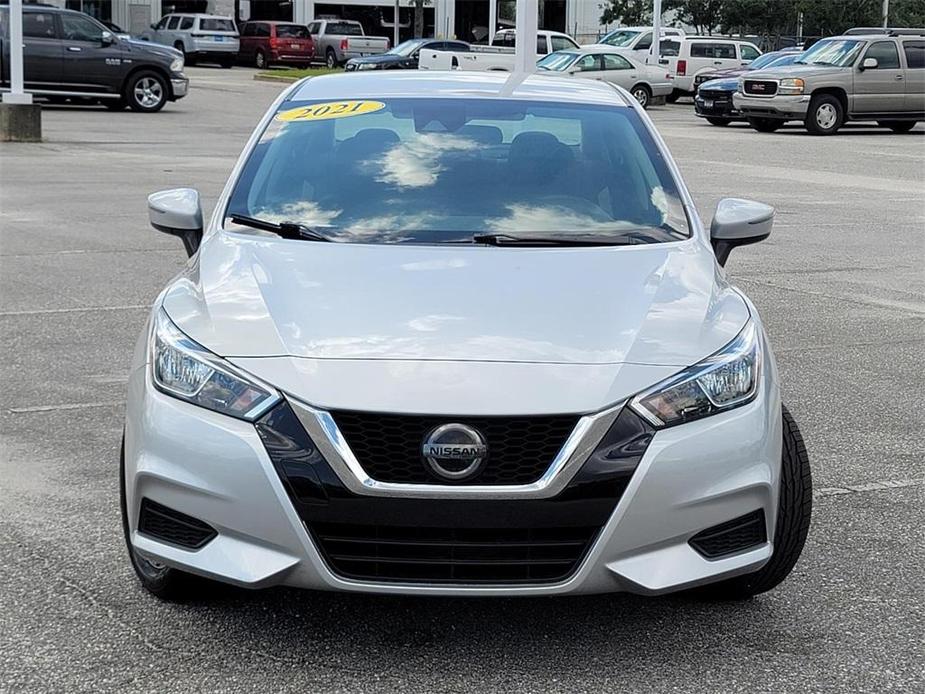 used 2021 Nissan Versa car, priced at $14,547