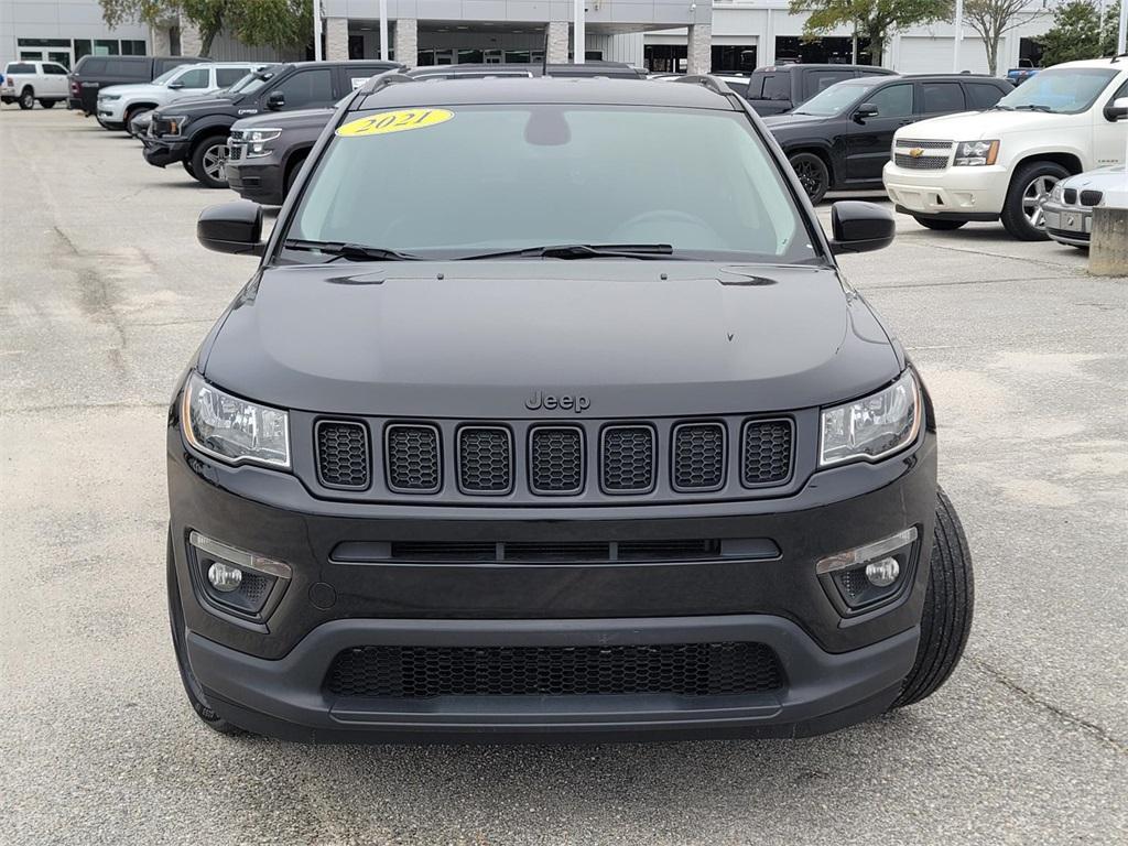 used 2021 Jeep Compass car, priced at $18,653