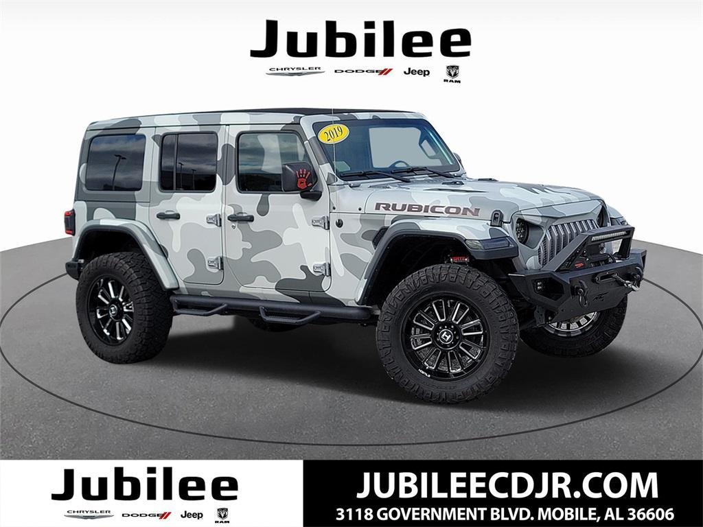 used 2019 Jeep Wrangler Unlimited car, priced at $36,107