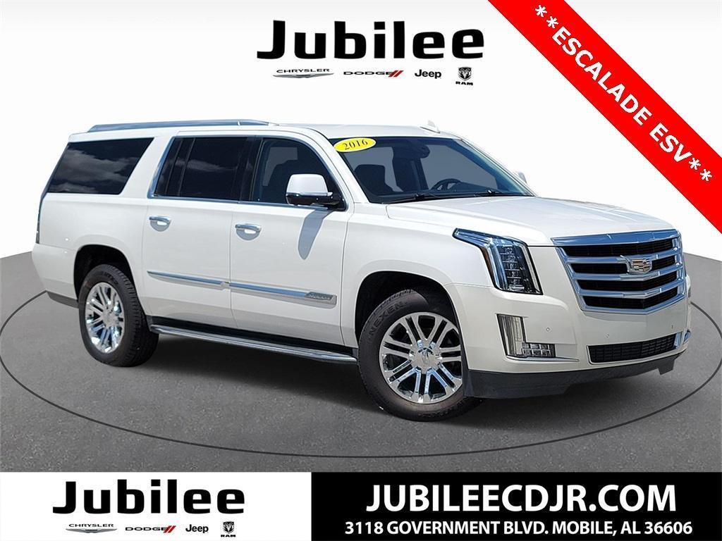 used 2016 Cadillac Escalade ESV car, priced at $26,808