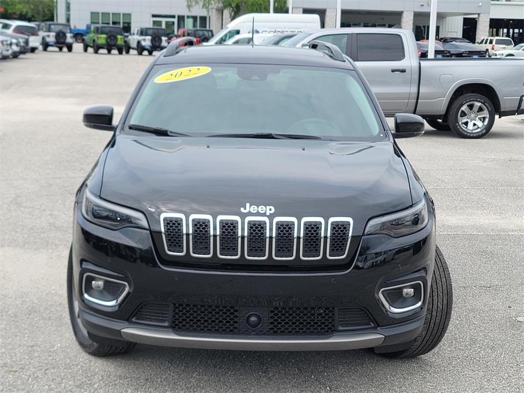 used 2022 Jeep Cherokee car, priced at $27,408