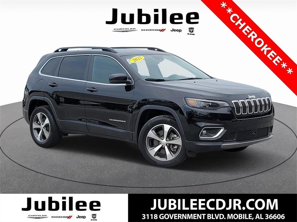 used 2022 Jeep Cherokee car, priced at $27,408
