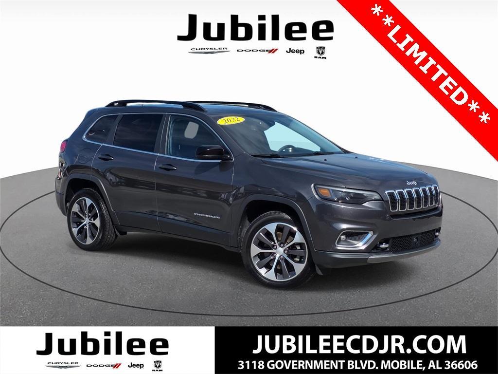 used 2022 Jeep Cherokee car, priced at $21,916