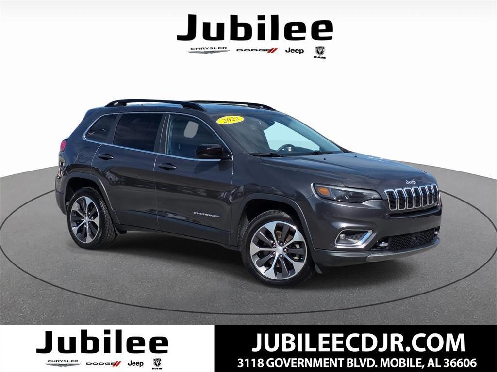 used 2022 Jeep Cherokee car, priced at $21,916