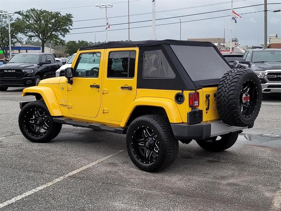 used 2015 Jeep Wrangler Unlimited car, priced at $18,174