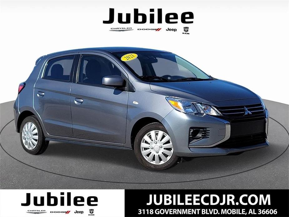 used 2021 Mitsubishi Mirage car, priced at $10,786