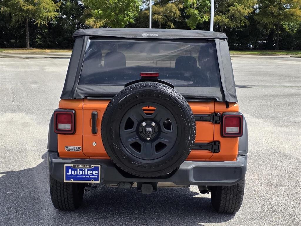 used 2018 Jeep Wrangler car, priced at $19,844