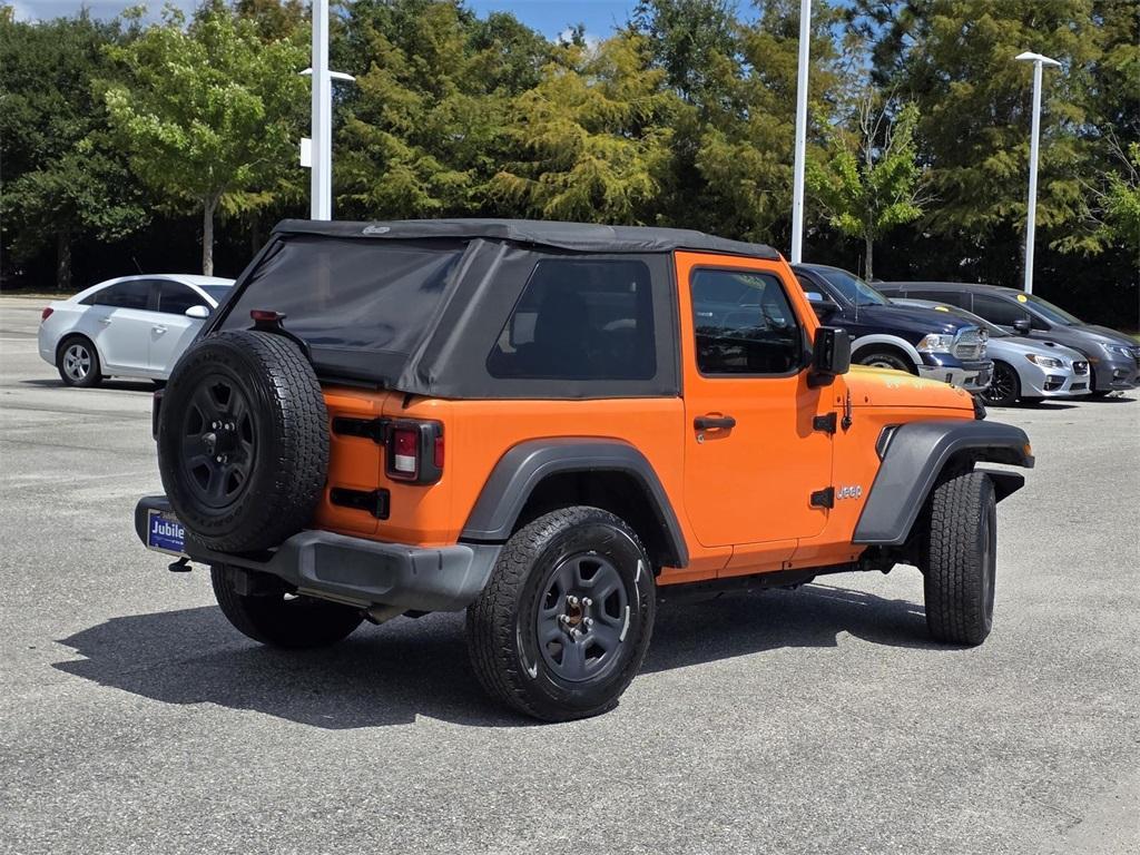 used 2018 Jeep Wrangler car, priced at $19,844