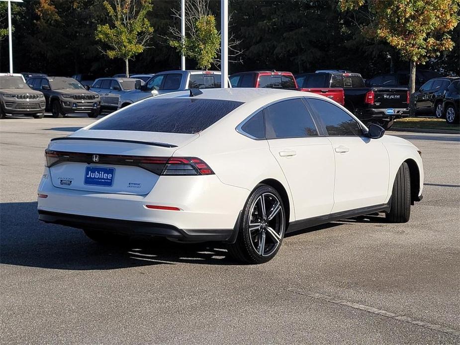 used 2024 Honda Accord Hybrid car, priced at $28,412