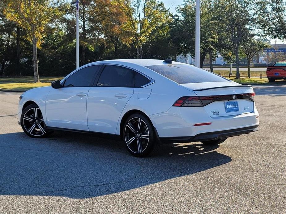 used 2024 Honda Accord Hybrid car, priced at $28,412