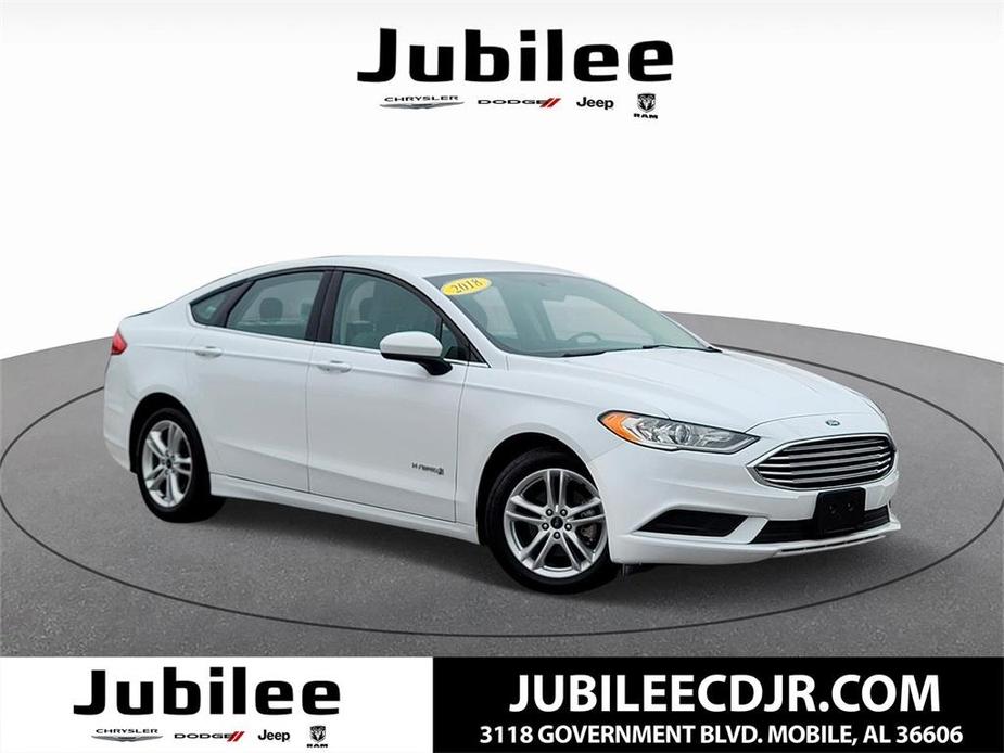 used 2018 Ford Fusion Hybrid car, priced at $13,336