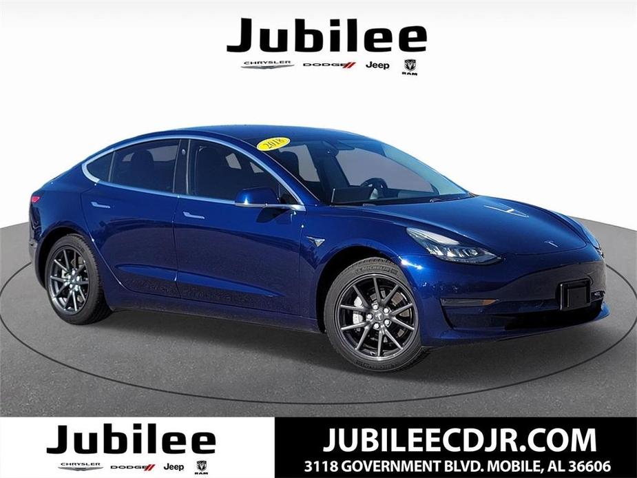 used 2018 Tesla Model 3 car, priced at $20,365