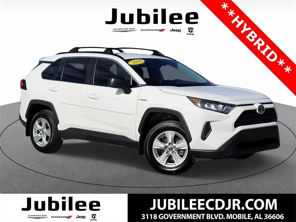 used 2021 Toyota RAV4 Hybrid car, priced at $22,832