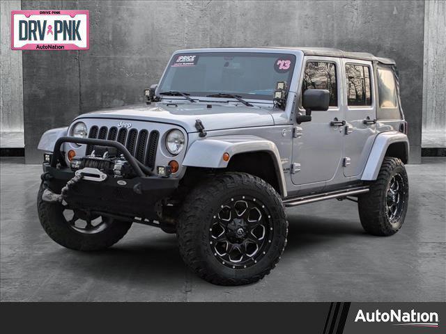 used 2013 Jeep Wrangler Unlimited car, priced at $17,756