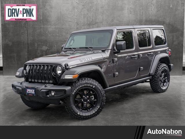 used 2021 Jeep Wrangler Unlimited car, priced at $40,845