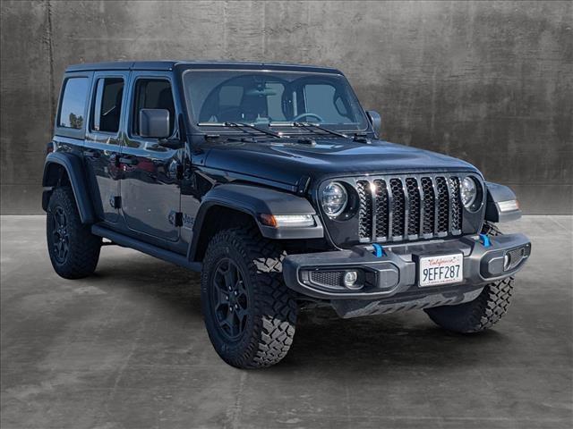 used 2023 Jeep Wrangler 4xe car, priced at $39,691