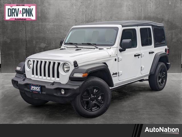 used 2022 Jeep Wrangler Unlimited car, priced at $33,497