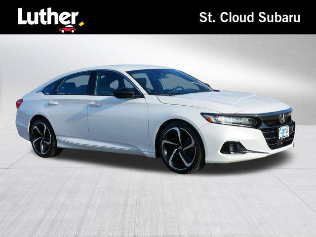 used 2021 Honda Accord car, priced at $22,444