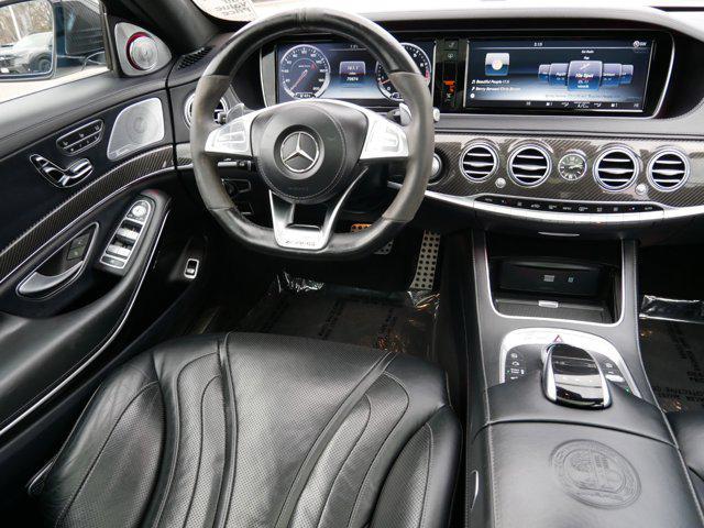 used 2017 Mercedes-Benz AMG S 63 car, priced at $49,999