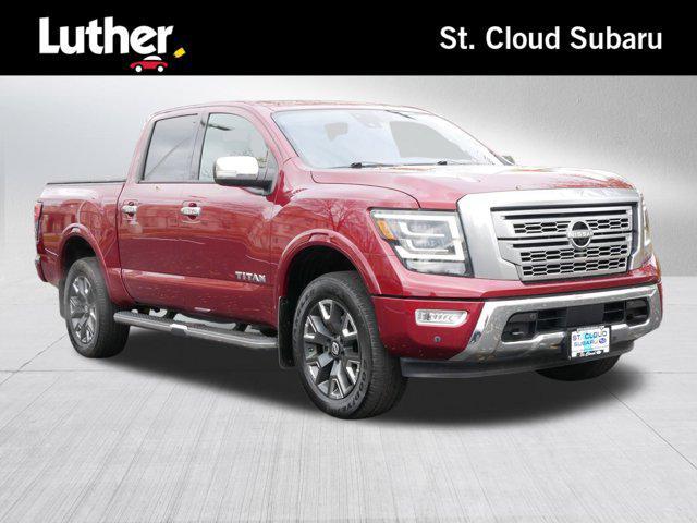 used 2023 Nissan Titan car, priced at $43,999