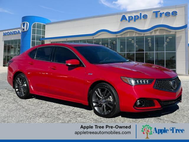 used 2019 Acura TLX car, priced at $23,750