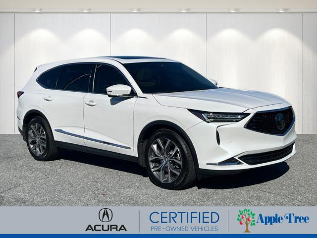 used 2024 Acura MDX car, priced at $42,556