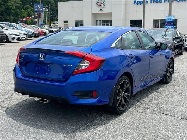 used 2020 Honda Civic car, priced at $18,438