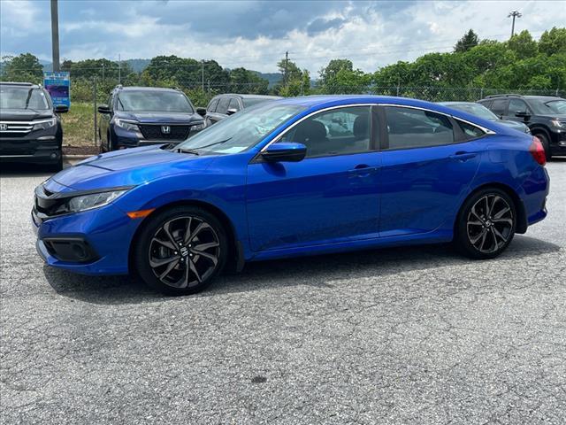 used 2020 Honda Civic car, priced at $18,438