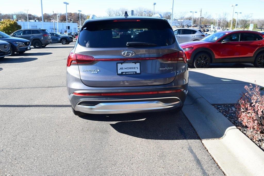 used 2021 Hyundai Santa Fe HEV car, priced at $22,999