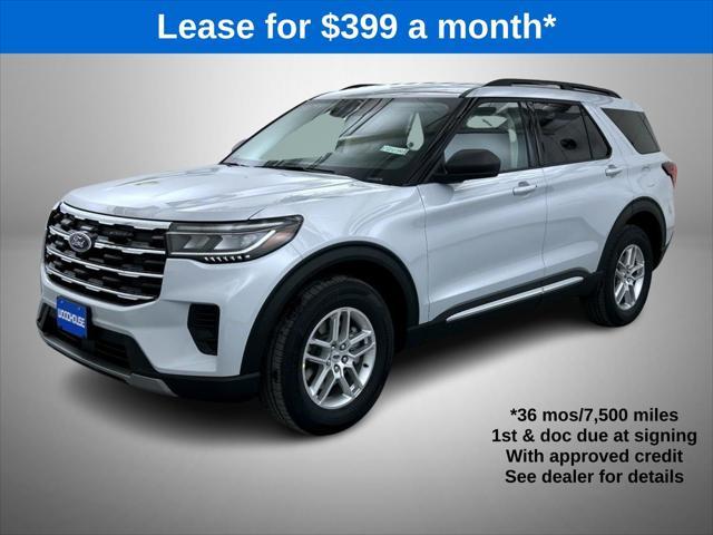 new 2025 Ford Explorer car, priced at $39,829