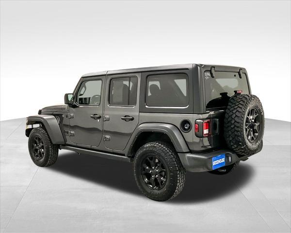 used 2021 Jeep Wrangler car, priced at $31,945