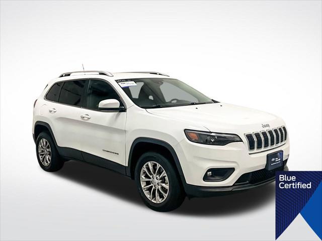 used 2021 Jeep Cherokee car, priced at $22,345