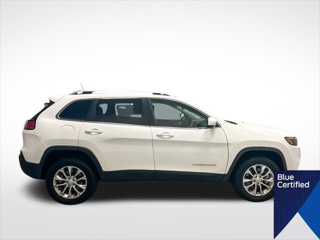 used 2021 Jeep Cherokee car, priced at $22,345