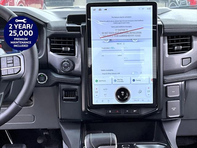 new 2025 Ford F-150 Lightning car, priced at $68,394